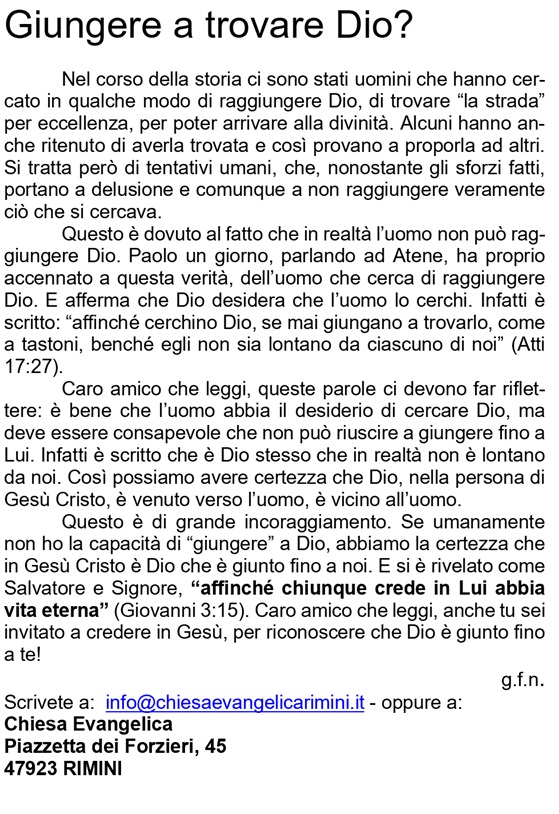 Parola di Aprile Parola di Aprile